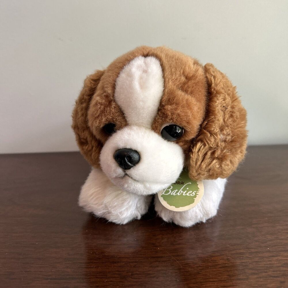 Aurora Babies King Charles Spaniel Plush Cavalier 12"